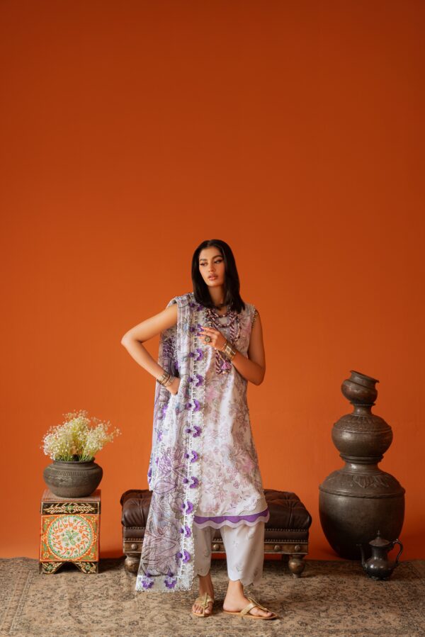 JADE LUMEA CHIFFON  | FIZZA WHITE